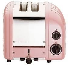 Dualit Chrome Retro Toaster Petal Pink