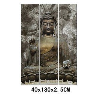Raumteiler Buddha 120 x 180 Küche & Haushalt