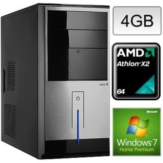 Komplett PC AMD Athlon X2 255 4GB 640GB Windows7 Premium 64 Computer