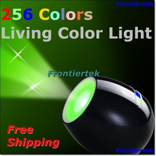 256 Colors Living Color Light LED Lamp Mood Light Touchscreen scroll