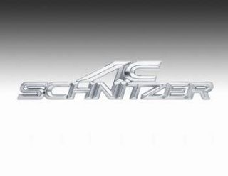 AC Schnitzer Emblem Typschild selbstklebend