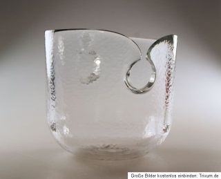 Rosenthal   Zsofia Kanyak   Geschleudertes Glas   Glasgefäß / Vase