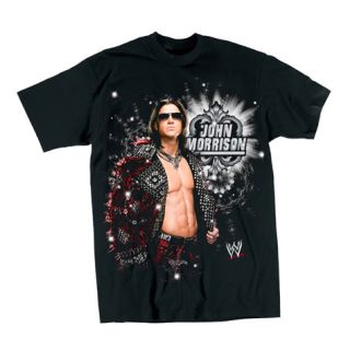 JOHN MORRISON Pose T shirt WWE Authentic