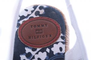 Tommy Hilfiger Slingbacks Pumps Keilabsatz Weiß Gr. 36 42 #214