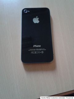 Apple iPhone 4 16 GB   Schwarz (Ohne Simlock) Smartphone 0654367704820