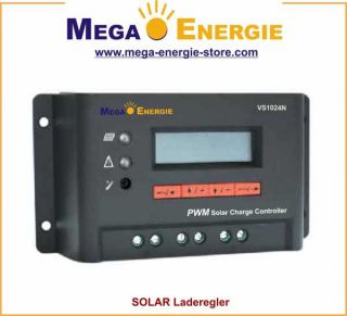 Laderegler Solar Controller 50A 12 24V PWM Display