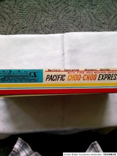BLECHSPIELZEUG TIN TOY Pacific Express Kanto Toys m Box
