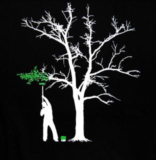 tree painter paint suicide shirt emo skate shirt gr XL