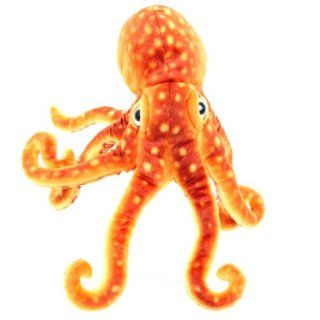 Plüsch Oktopus orange Spielzeug