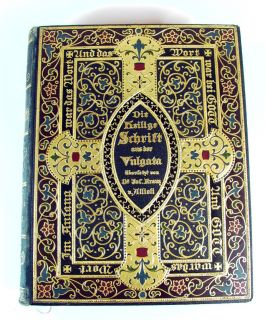 Die heilige Schrift   traumhafte Prachtausgabe 1892  