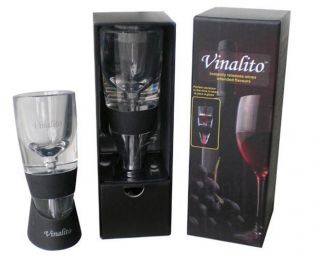 THE VINALITO Wine Aerator Oxygenator Aeration Taste Flavour Bouquet
