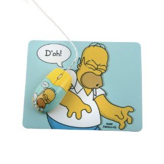 Homer Simpson Maus und Mauspad Spielzeug