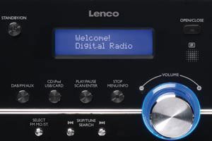 Lenco MCI 220 HiFi Mikro Anlage mit Dockingstation für Apple iPhone