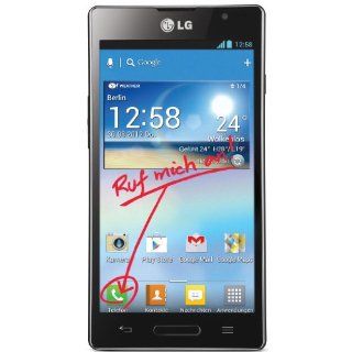 LG P760 Optimus L9 Smartphone 4,7 Zoll schwarz Elektronik