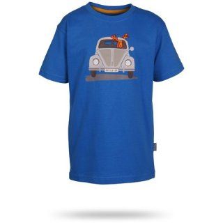 Elkline Vau Weh Kinder T Shirt mit VW Käfer brilliantblue