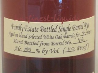 Willet Family Estate 110 Proof Kentucky Bourbon Whiskey Whisky (77,20