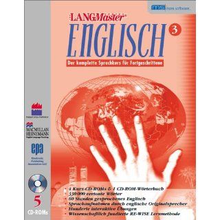 LANGmaster English, CD ROMs, Tl.3  Der komplette Sprachkurs für