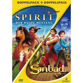 Spirit   Der wilde Mustang / Sinbad   Der Herr der sieben Meere 2 DVDs