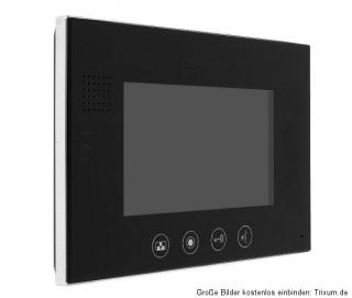 Video Türsprechanlage mit 7 Touchscreen Monitor
