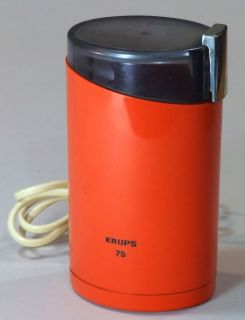 Kaffeemühle Krups # 75 # orange Type 318