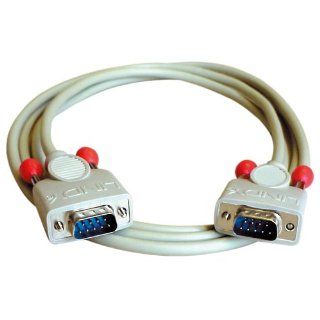RS232 Kabel, 9 Pol Sub D Stecker/Stecker, 10m Elektronik