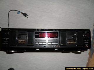 SONY Stereo Cassette Deck TC WE 435 Doppelcassettendeck Bastler