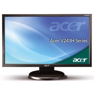 Acer V243HAObd 61 cm widescreen TFT Monitor schwarz 