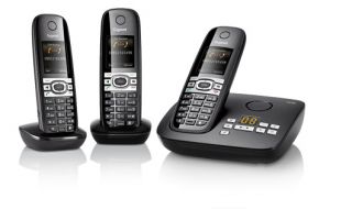 SIEMENS GIGASET C610A TRIO SCHNURLOS TELEFON OVP C 610 A 0609613618079