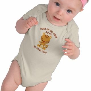 2010 Year of The Tiger Baby Shirt