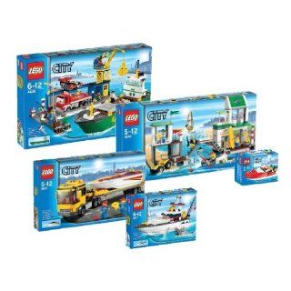 LEGO City 4641 4642 4643 4644 4645 Hafen Mega Set 