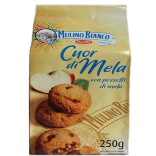 20EUR/100g) Mulino Bianco Kekse Cuor di Mela, 250 g