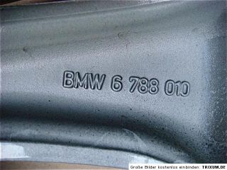 1x Original BMW X6 E71 E72 Alufelge Felge 10x20 ET40 Y Speiche 336