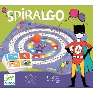Djeco 2067 Partyspiel Spiralgo Murmelspirale Spielzeug