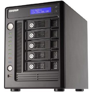 Qnap TS 509 PRO NAS System ohne Festplatten schwarz 