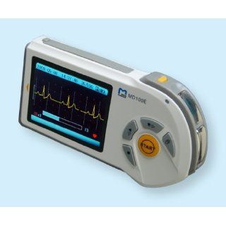 Handheld EKG   Gerät MD 100E LED Display inklusive Speicherkarte