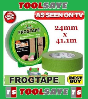 FROG TAPE MULTI SURFACE PAINTERS MASKING 24MM X 41 1M ROLL NEW