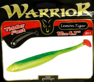 Fox Warrior Tiddler Fast Gummifisch alle Farben Toll Pro Shop