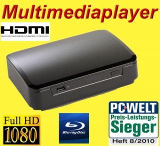 Captiva HV335T 2 Multimedia Festplatte 2TB Player HDMI