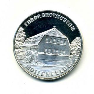 Brotmuseum Mollenfelde Bäckerzunftwappen Silber 986 M_355