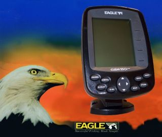 Echolot Fishfinder GPS Plotter Eagle Cuda 350i Portabel