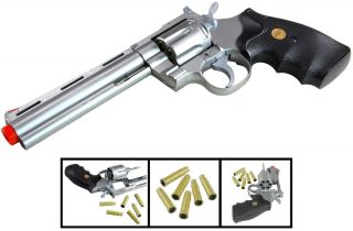 UHC TSD 357 Magnum Revolver 6 inch spring Airsoft Guns Pistols