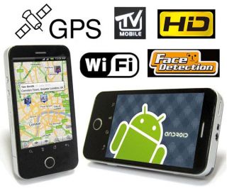 NEU EZIO ANDROID 2.2 GPS WiFi TV 2 SIM SMARTPHONE A3