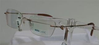 NIKA R1130 Brille Brillengestell Händler Silber NEU