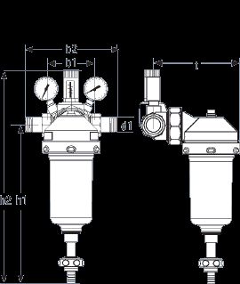 abmessung h1 in mm 352 abmessung h2 in mm 472 abmessung t in mm 203