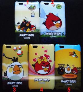 FOR ITOUCH IPOD TOUCH 3 Gen 3RD 3G 2 2G 2ND ANGRY BIRDS HARD BACK