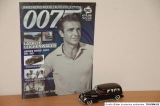 Nr.92 James Bond 007 Lasalle Leichenwagen 143 & Heft