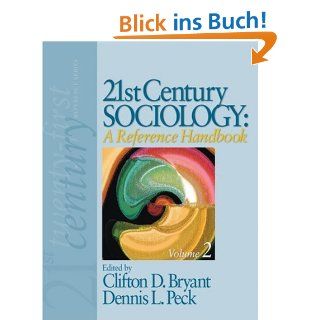21st Century Sociology A Reference Handbook (21st Century Reference