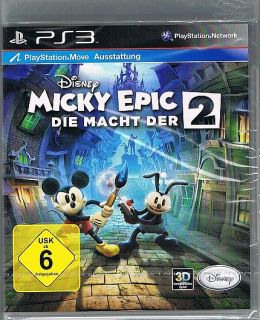 Playstation 3 PS3 Spiel Disney Micky Epic   Die Macht der 2 NEU