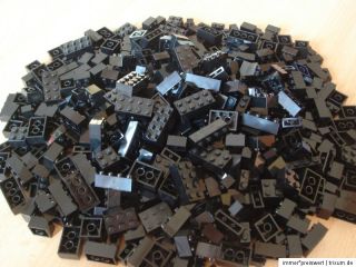 Lego Steine   schwarz   100 Stück   verschiedene Größen   NEU TOP
