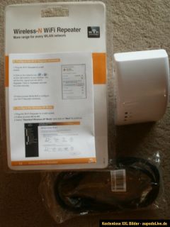 300 Mbit Wireless N Wifi Repeater + AccessPoint WLAN Reichweiten
